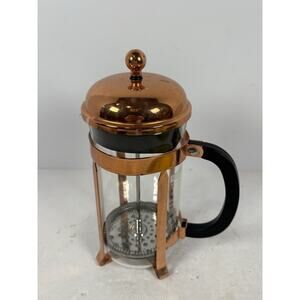 Bodum 34 oz French Press Coffee Maker Classic Chrome-Plated Chambord 8 Cup